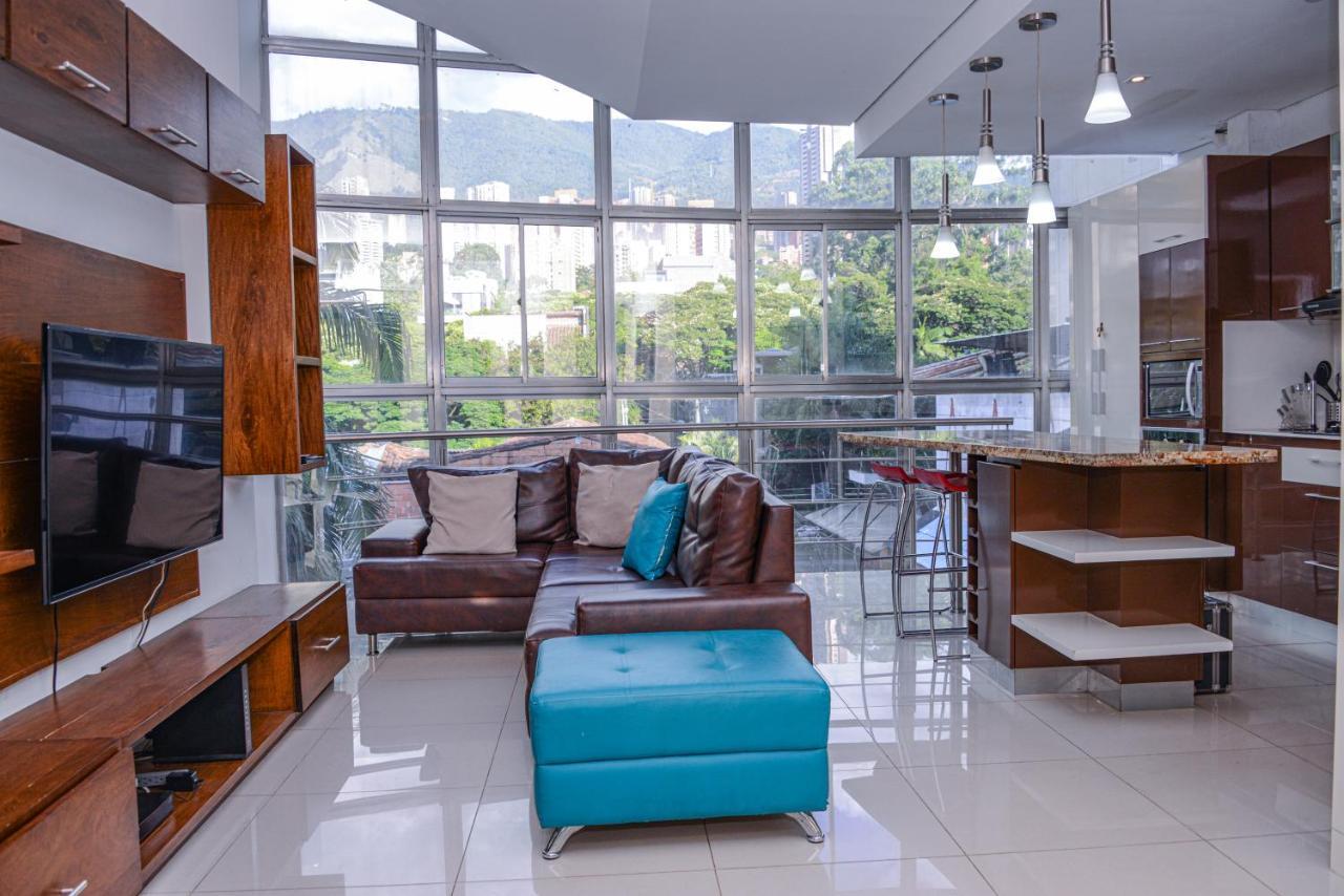 Apartamento Lleras Ac Hot Tub Medellín Exterior foto