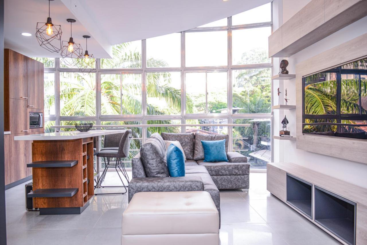 Apartamento Lleras Ac Hot Tub Medellín Exterior foto